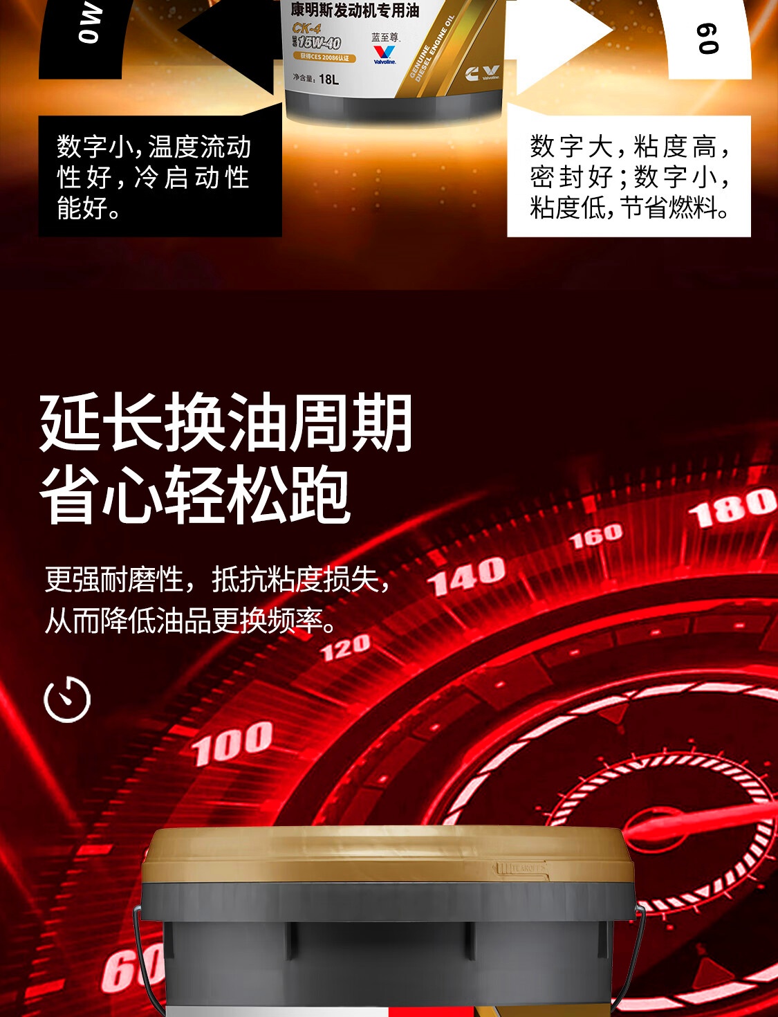 Cummins Blue至尊 Oil Grades