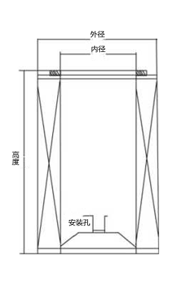 空气滤清器外形尺寸-康明斯柴油发电机组.png